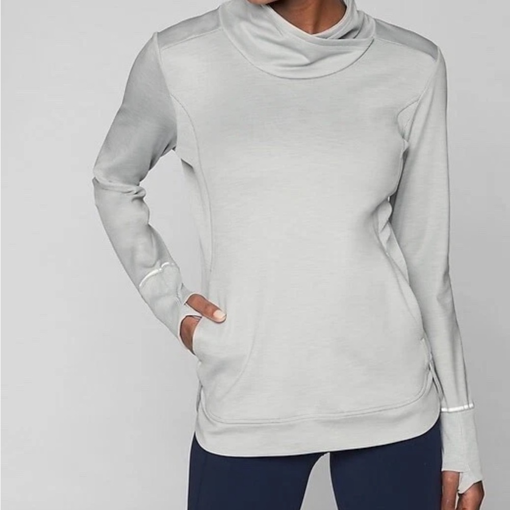 Athleta Stowe Mock Neck Pullover - Small